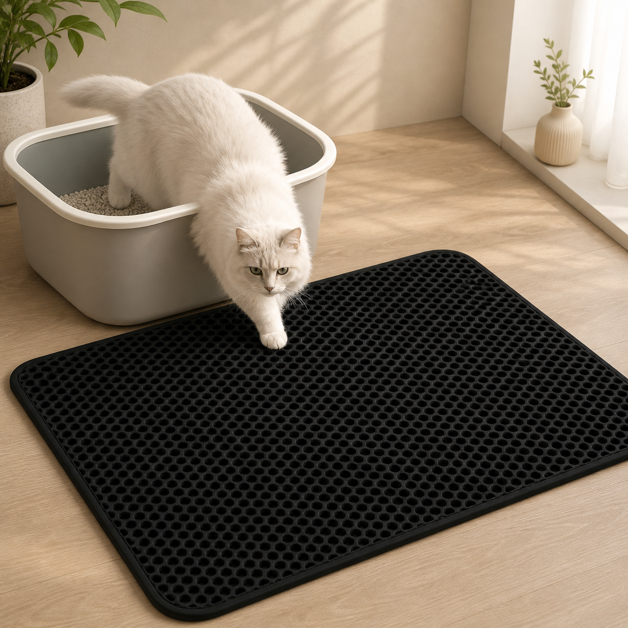 Tapis Anti-Litière – Double Couche