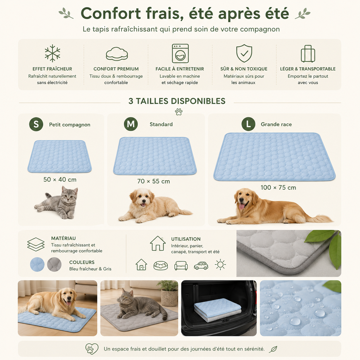 Tapis Fraîcheur™
